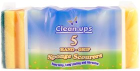 (image for) CLEANUPS HAND GRIP SPONGE SCOU - 5S
