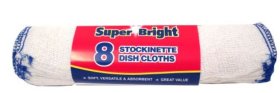 (image for) S/BRIGHT DISH CLOTHS - 8S