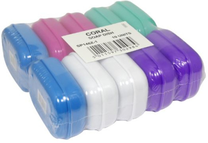 (image for) CORAL SOAP DISH ASSORTED