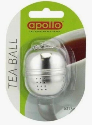 (image for) APOLLO TEA BALL STAINLESS STEL