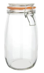 (image for) APOLLO GLASS CLIPSEAL JAR ROUN - 1.5L
