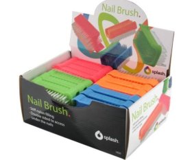 (image for) APOLLO NAIL BRUSH PLAST SPLASH - ASST