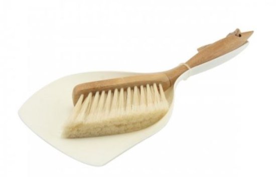 (image for) APOLLO DUSTPAN&BRUSH BAMB/HAND - SMALL