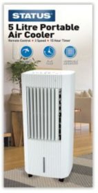 (image for) STATUS AIR COOLER W/REMOTE - 5L