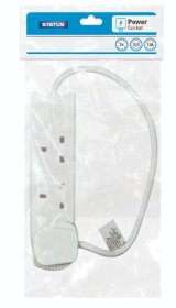 (image for) STA 3 WAY EXTENSION LEAD 0.5M - 0.5M