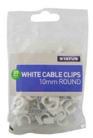 (image for) STA ROUND CABLE CLIP-10MM - 50S