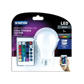 (image for) STA LED COLOR CHANGE+REMOTE ES - 3W