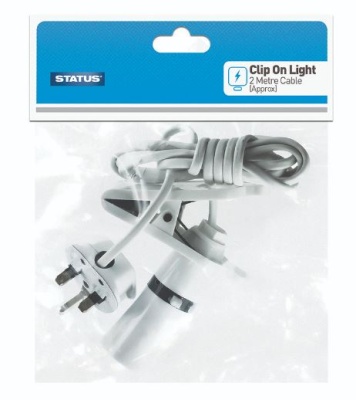 (image for) STA CLIP ON LIGHT 2M-POLY BAG