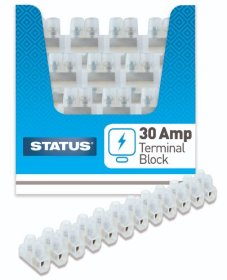(image for) STA TERMINAL BLOCK 30AMP BLOCK - 30AMP