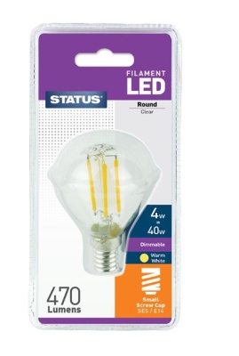 (image for) STA LED SES ROUND W/WH 4W=40W
