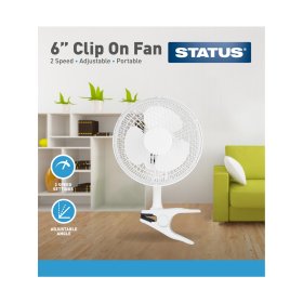 (image for) STA CLIP ON FAN 6" - 6"