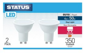 (image for) STA LED PEARL D/L 4W=50W 2SBOX - GU10