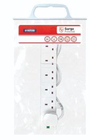 (image for) STA 6 WAY EXTENSION SURGE PROT - 2M