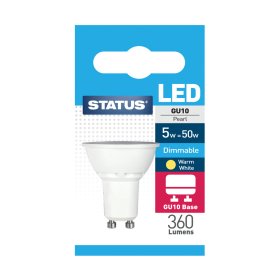 (image for) STA LED CLEAR GU10 W/W BOX 4.5 - 4.5W