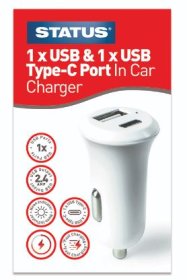 (image for) STA USB TYPE-C PORTCAR CHARGER - 1PORT