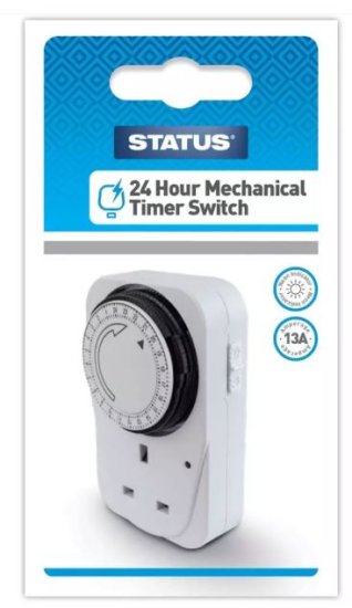 (image for) STA 24-HOUR PLUG-IN TIMER - 13AMP