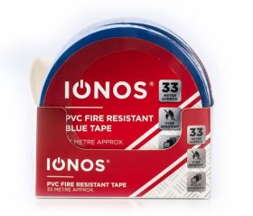 (image for) STA IONOS PVC FIRE/R BLUE TAPE - 33M
