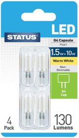 (image for) STA LED CAP G4 WW 1.5W=10W N/D - 4PK