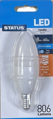 (image for) STA LED SESCANDLE D/L 8W=60W