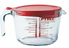 (image for) PYREX MEASURE JUG+LID - 1L