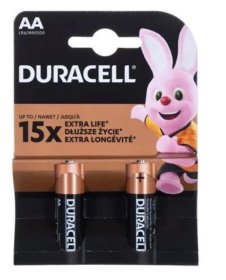 (image for) DURACELL AA BASIC BATTERY - 2S