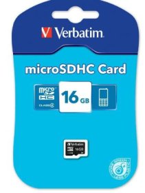 (image for) VERBATIM MICRO SD CARD C4 - 16GB
