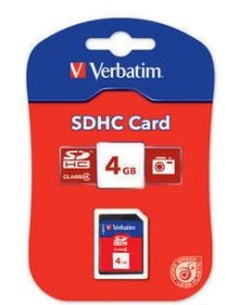 (image for) VERBATIM SD CARD C4 - 4GB