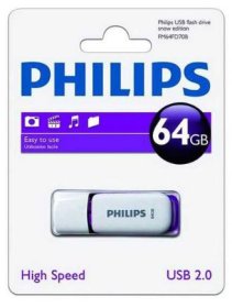 (image for) PHILIPS USB2.0 64GB HS SNOW - 64GB