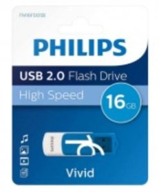 (image for) PHILIPS USB2.0 16GB HS VIVID - 16GB