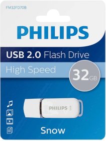 (image for) PHILIPS USB2.0 32GB HS SNOW - 32GB
