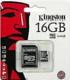 (image for) KINGSTON MICRO SDHC CARD+ADAPT - 16GB