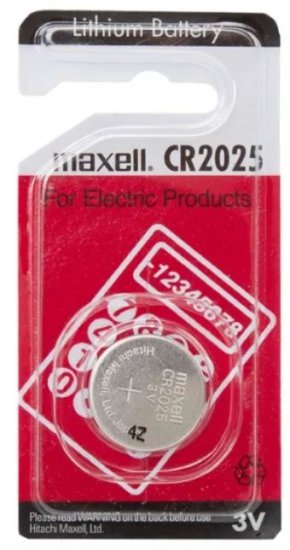 (image for) MAXELL LITHIUM BATTERY CR2025 - 3V