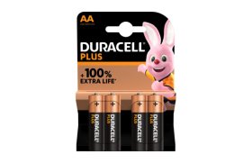 (image for) DURACELL AA PLUS BATTERY - 4S