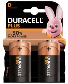 (image for) DURACELL D PLUS BATTERY - 2S