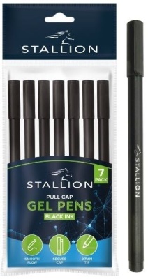(image for) SWIFT GEL PEN BLACK PULLCAP