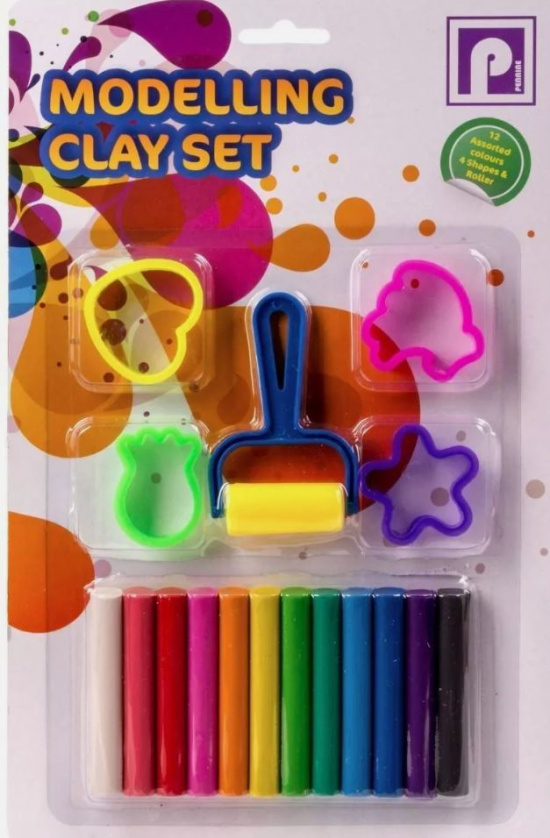 (image for) CRE8 Modelling Clay Set - 12S