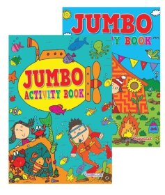 (image for) MARTE JUMBO ACTIVITY BOOK 1&2 - A4