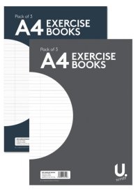 (image for) EXERCISE BOOK A4 PK3 P1001 - A4