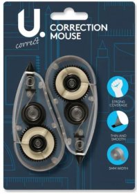 (image for) CORRECTION MOUSE/PAPER TAPE 2S - 6MX5MM