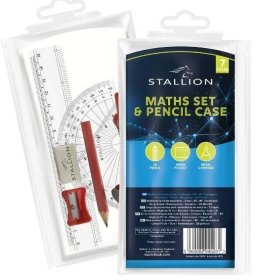 (image for) MAR MATH SET & PENCIL CASE - STD