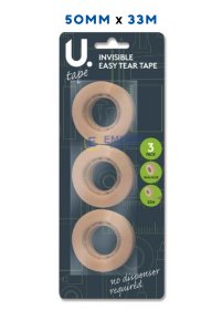 (image for) MAR INVISIBLE TAPE 3S 22M - 18MM