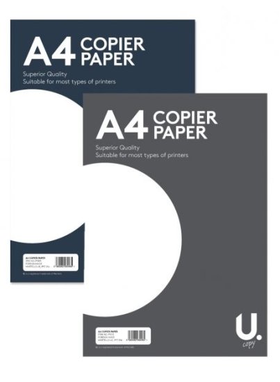 (image for) U. COPIER PAPER 50S 75GSM - A4