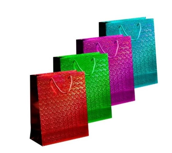 (image for) HOLO GIFT BAG MEDIUM ASSORTED - 18X23