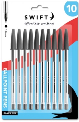 (image for) SWIFT BALL PEN BLACK PULLCAP