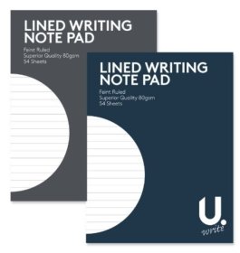 (image for) NOTE PAD LINE WRITING - 60S