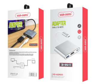 (image for) VEN ADAPTER 3IN1 TYPEC TO HDTV