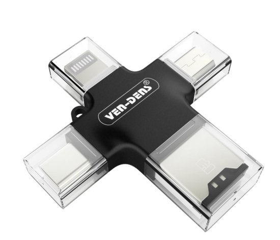(image for) VEN ADAPTER 4IN1 CARD READER - STD