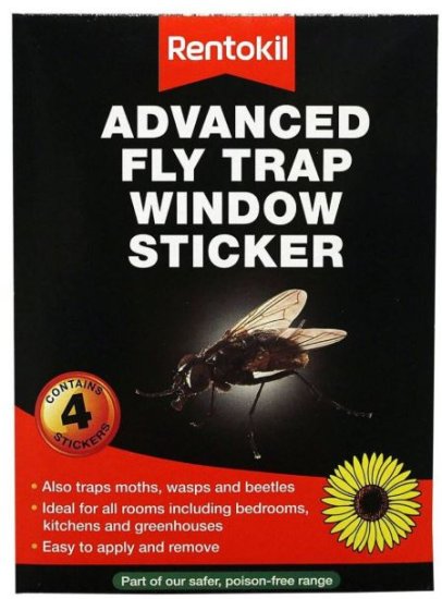 (image for) RENTOKIL ADV FLY TRAP &W/STICK - 4S