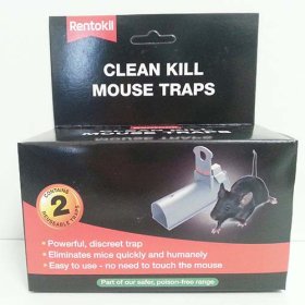 (image for) RENTOKIL CLEAN KILL MOUSE TRAP - 2S