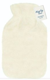 (image for) HOT WATER BOTTLE+COV FUR CREAM - 2L